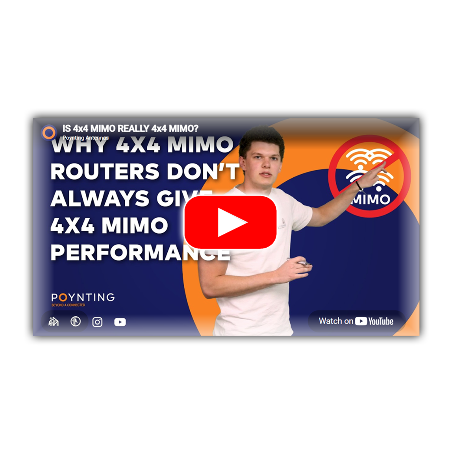 Video 4x4 MIMO Explained by Poynting, Click to play